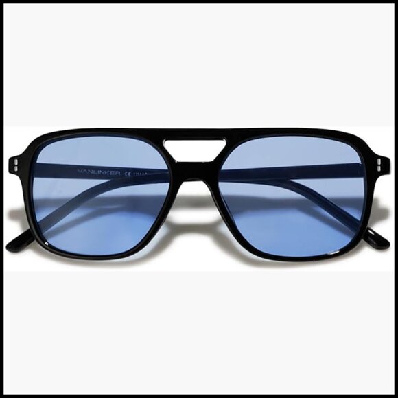 Retro Vintage 70s Square Aviator Sunglasses with UV400 Protection main image 4
